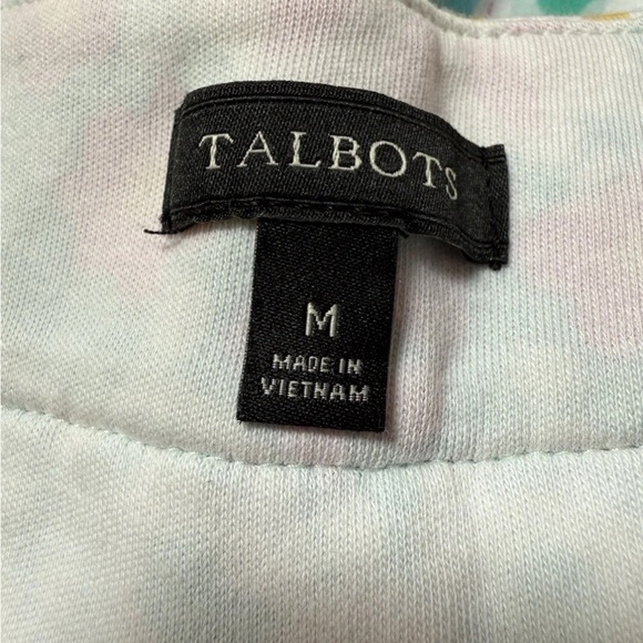 Talbots Medallion Interlock Shift Dress M Colorful Floral Sleeveless Summer - Picture 10 of 11